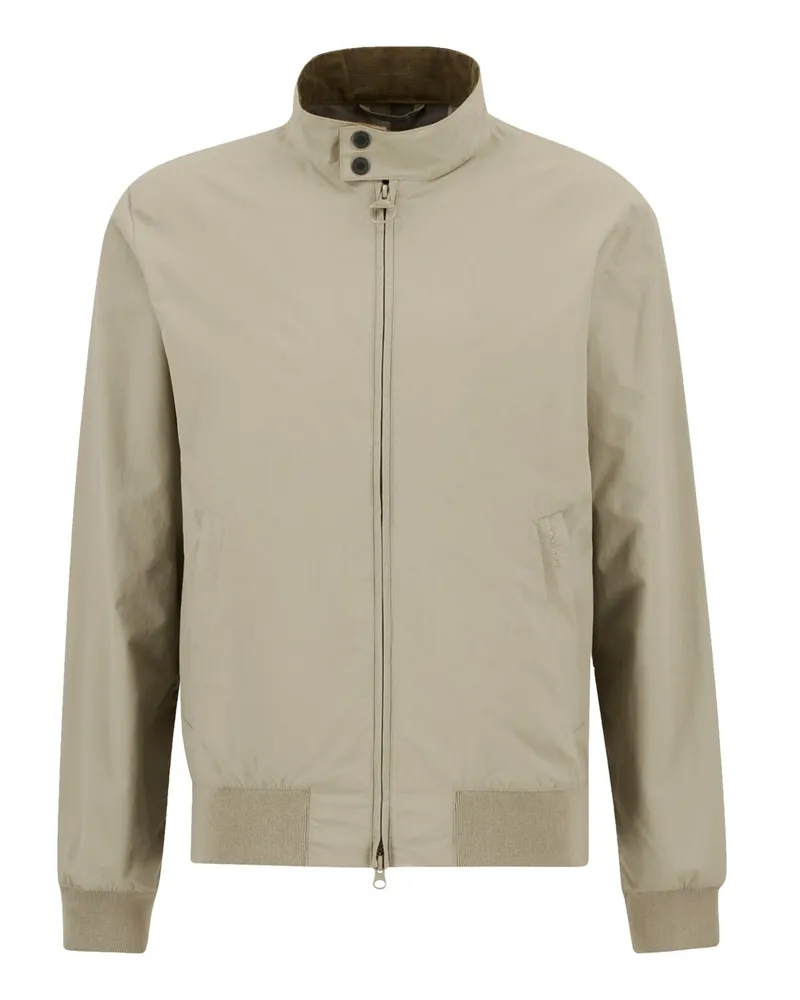Barbour Leichte Übergangsjacke Royston aus wetterfestem Nylon in Beige