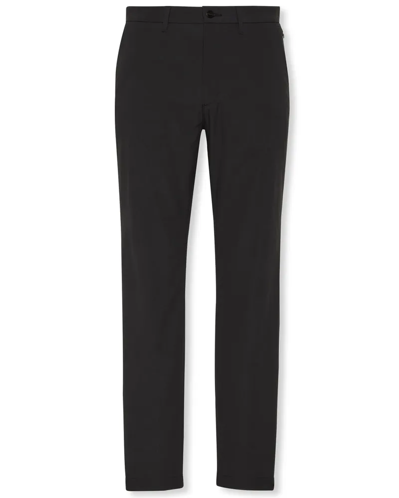 Calvin Klein Atmungsaktive Tech-Chino, Slim Fit in Schwarz