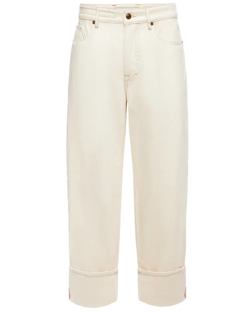 Drykorn Weit fallende Jeans Rawdy, Relaxed Fit in Natur