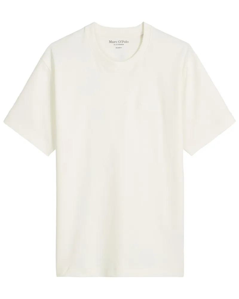 Marc O'Polo T-Shirt aus Bio-Baumwolle, Relaxed Fit in Offwhite