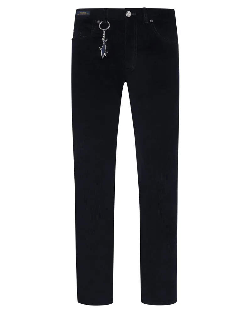 Paul & Shark Weiche Cordjeans in Marine