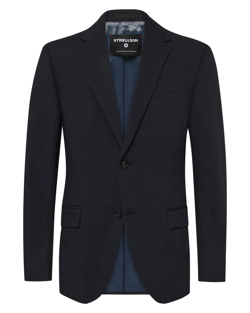 Strellson Anzugsakko mit Stretchanteil, Slim Fit in Marine