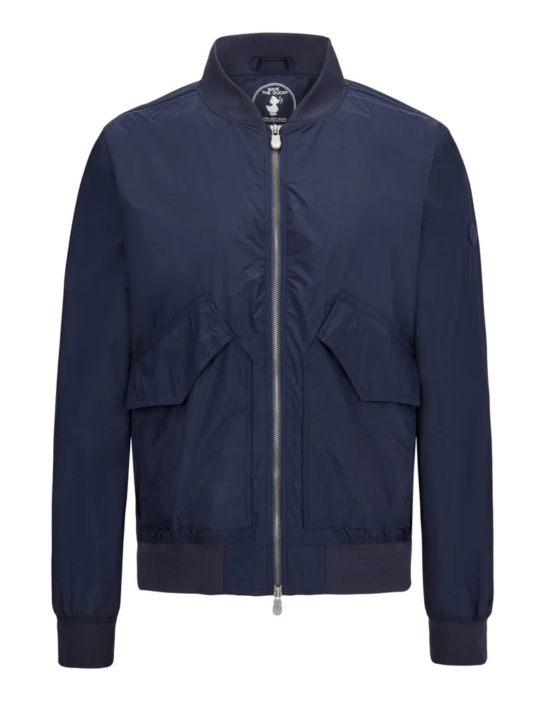 Save The Duck Leichtes und wetterfestes Blouson mit Zip Marine