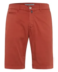 Pierre Cardin Bermudashorts Lyon mit elastischem Bund Rot