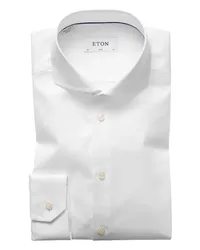 Eton Hemd, Slim Fit Weiß