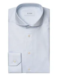 Eton Hemd mit Lyocell- und Stretchanteil, Slim Fit Hellblau