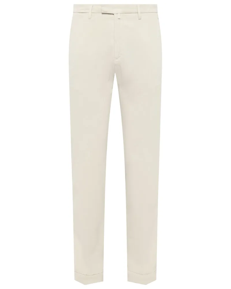 Briglia 1949 Chino aus einem Baumwolle-Lyocell-Mix in Offwhite