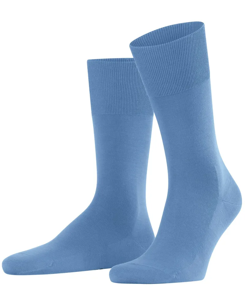 Falke ClimaWool Socken aus einem Merinowolle-Loyocell-Mix in Blau
