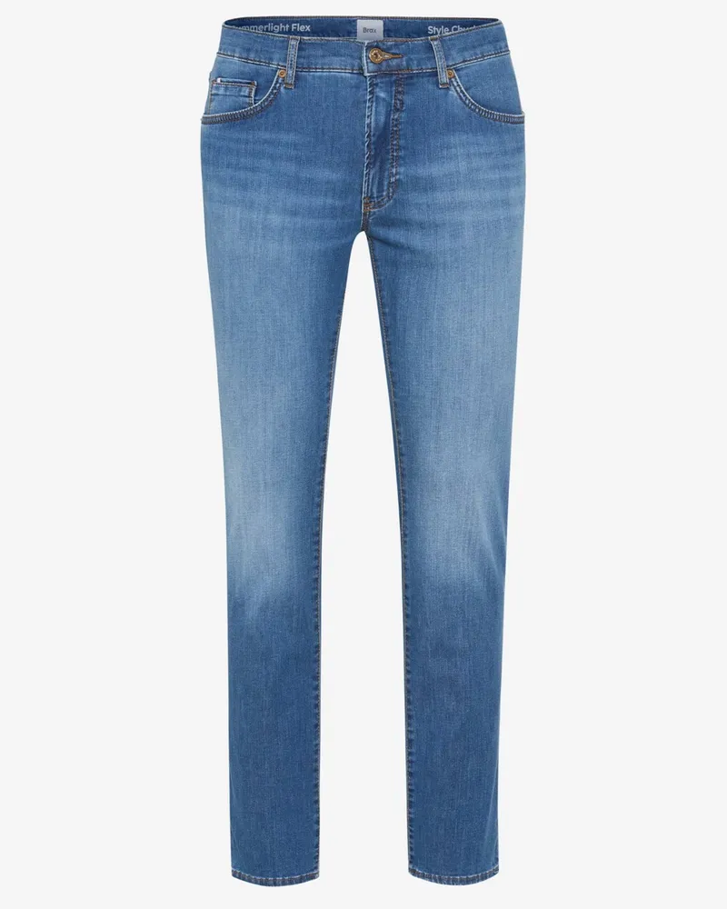 Brax Leichte Jeans Chuck aus Baumwolle und Stretch, Modern Fit in Graublau