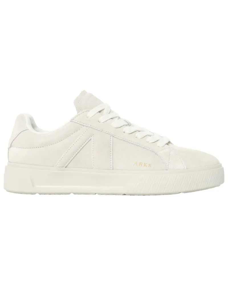 ARKK Copenhagen Allrounder Sneaker Essence aus Wildleder in Offwhite