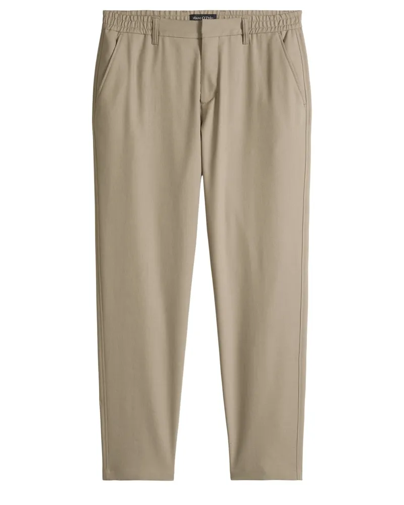 Marc O'Polo Jogger-Chino Belsbo aus einem Leinen-Mix, Relaxed Fit in Beige