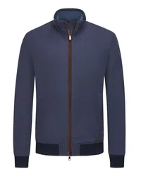 Paul & Shark Funktionsjacke mit Veloursleder-Details, Typhoon 2000 Marine