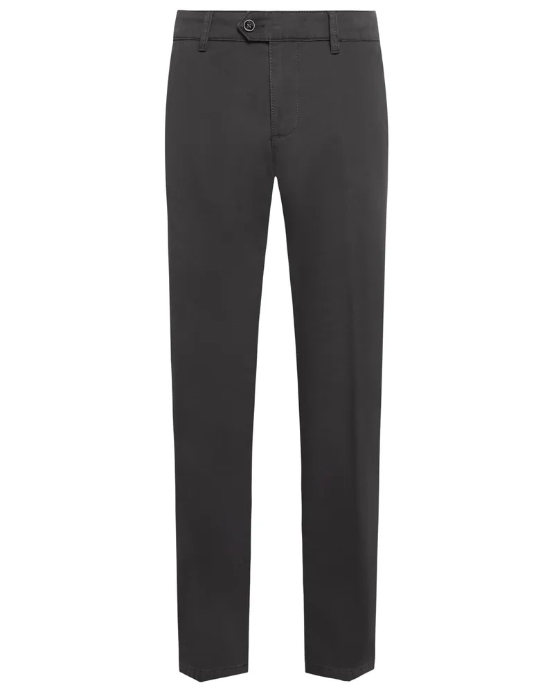 Eurex by Brax Thermo Chino Jim mit Stretchanteil und Tresortasche, Modern Fit in Grau