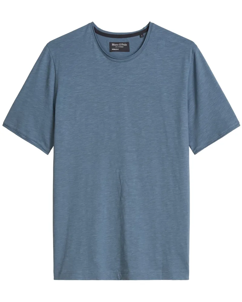Marc O'Polo Leichtes T-Shirt aus Bio-Baumwolle, Regular Fit in Denim