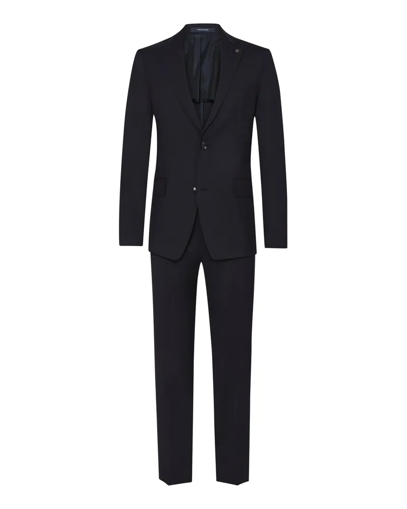 Tagliatore Teilgefütterter Anzug aus Super 110 Schurwolle in Marine