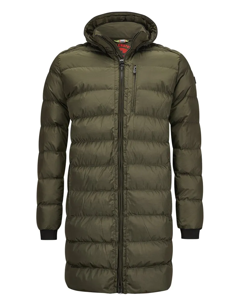 Wellensteyn Lange Steppjacke mit Sorona Aura Ausstattung in Oliv
