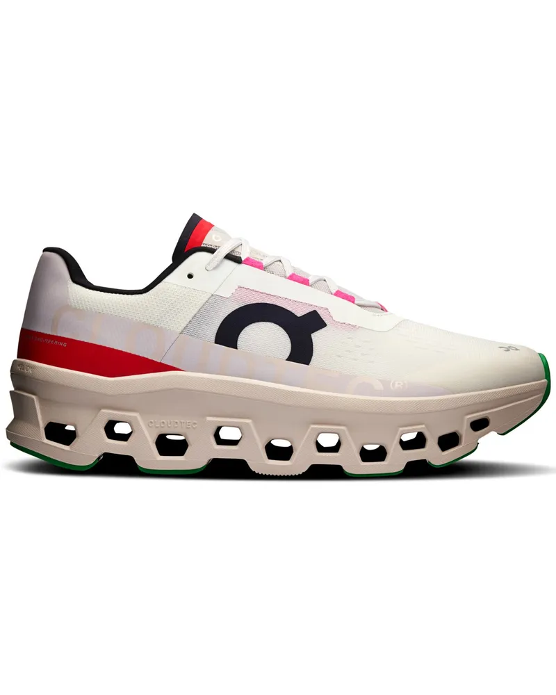 ON Alltagstaugliche Runner-Sneaker Cloudmonster in Weiß