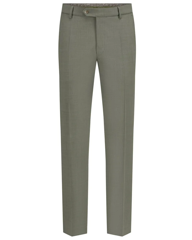 Meyer Hosen Wollhose Roma mit Stretchanteil, Regular Fit in Grün