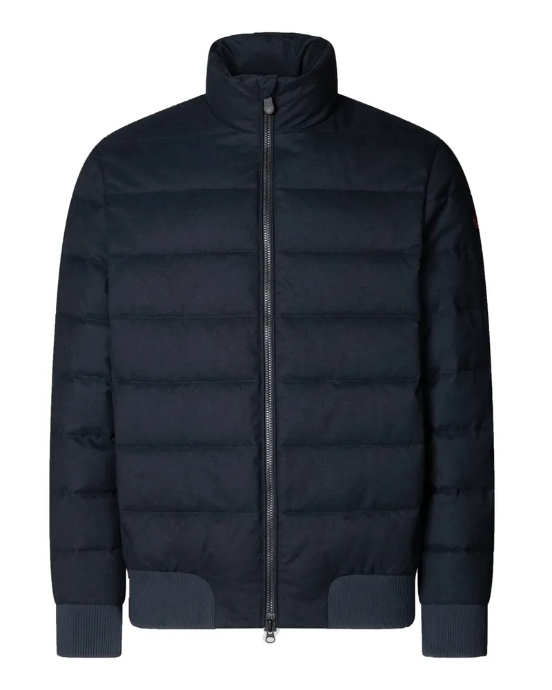 Save The Duck Leichte Steppjacke Herbie in Woll-Haptik mit PLUMTECH®-Ausstattung in Marine