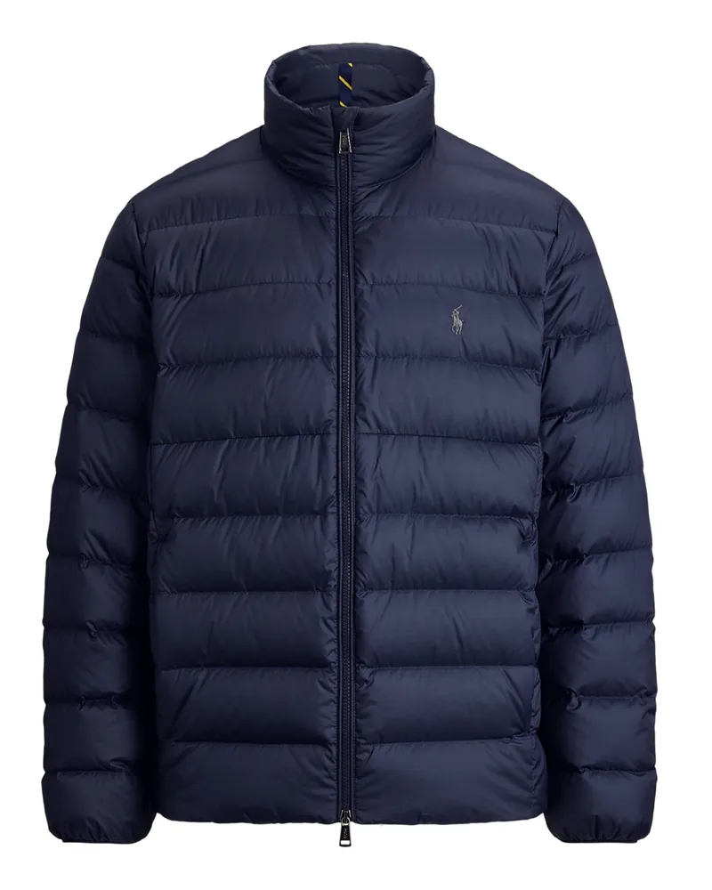 Ralph Lauren Steppjacke mit Daunenfüllung und Logo-Stickerei in Marine