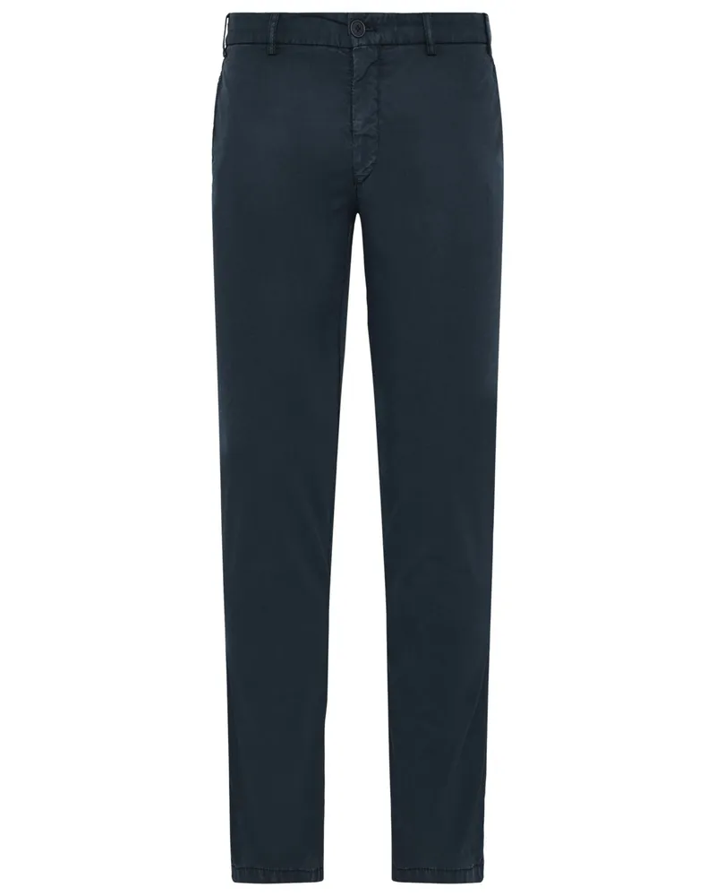Hiltl Leichte Chino mit Lyocell-Anteil, Slim Fit in Marine