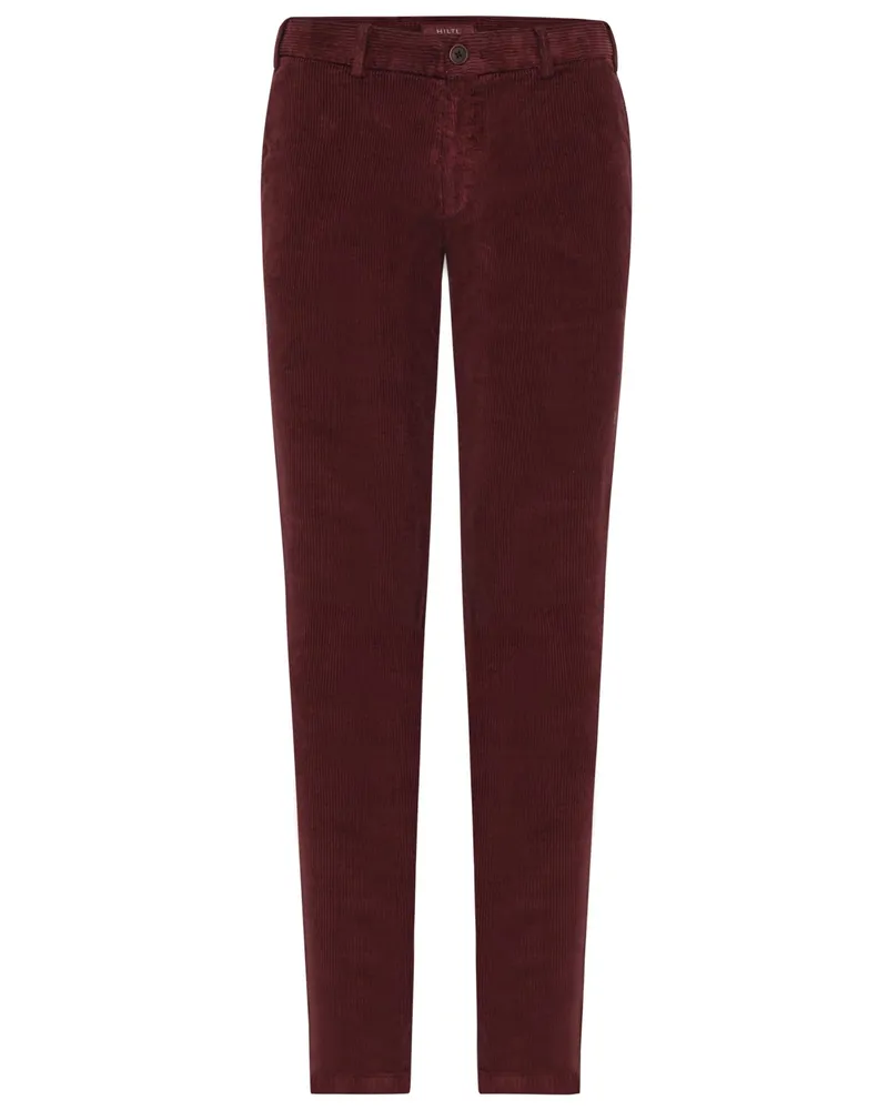 Hiltl Elastische Cordhose Tamo, Slim Fit in Braun