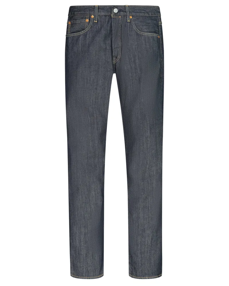Levi's 501® Raw Denim Jeans, Original in Schwarzblau