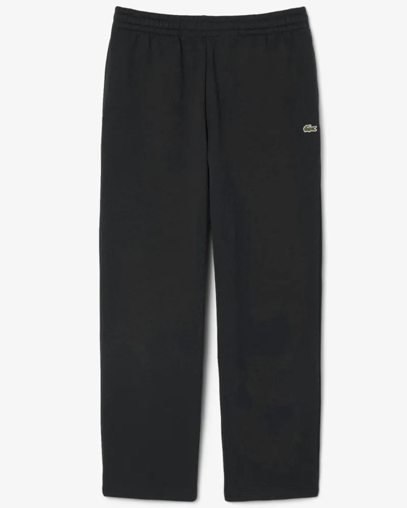 Lacoste Sweatpants aus einem soften Baumwoll-Mix, Relaxed Fit in Schwarz