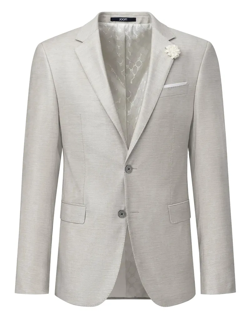JOOP! Festliches Anzugsakko Herby aus einem Schurwoll-Mix, Slim Fit in Beige