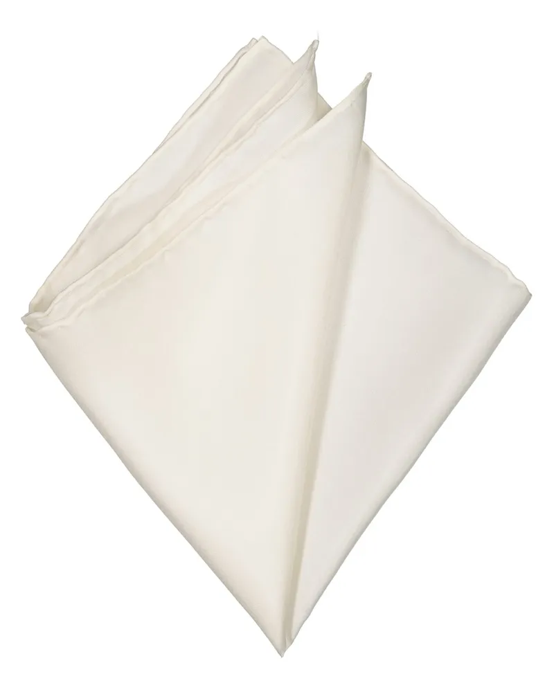 Tom Rusborg Gala Einstecktuch in Offwhite