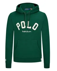 Ralph Lauren Hoodie mit aufgenähtem Label-Schriftzug Grün