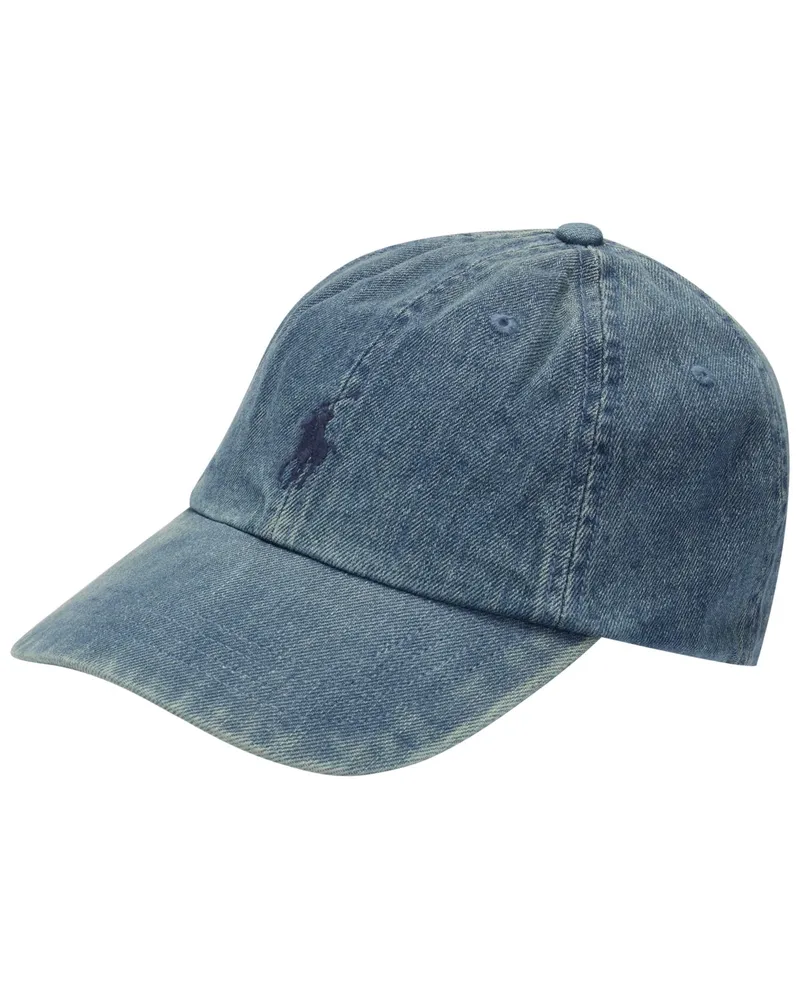 Ralph Lauren Denim-Cap mit Poloreiter-Stickerei in Denim