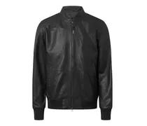 Lederblouson aus softem Lammnappa in