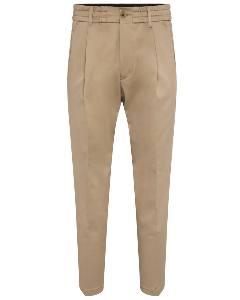 Drykorn Chino Chasy aus einem robusten Baumwollgemisch mit Stretch, Regular Fit in Beige