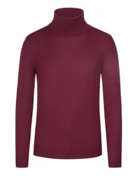 Gran Sasso Leichter Rollkragenpullover aus Merinowolle Rot