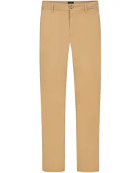 HUGO BOSS Hose Kaiton mit Stretchanteil, Slim Fit Beige