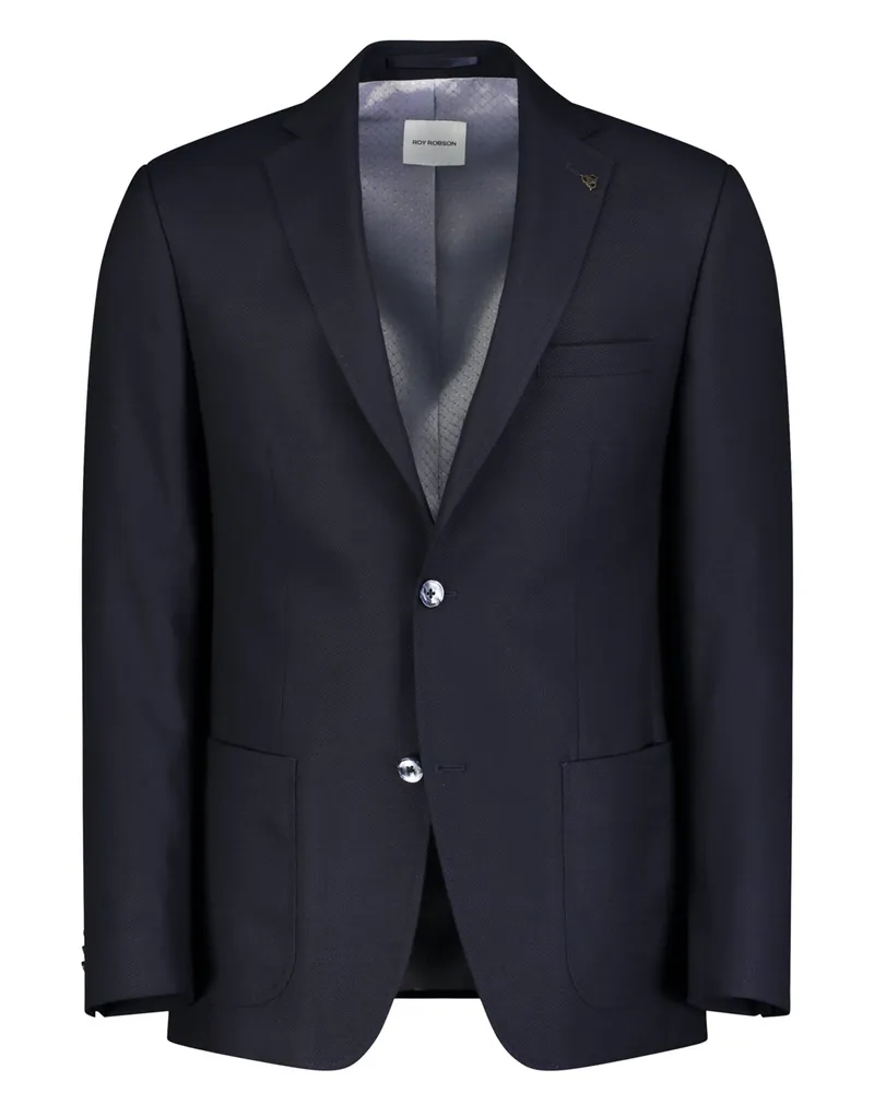Roy Robson Blazer aus Super 110 Schurwolle, Regular Fit in Marine