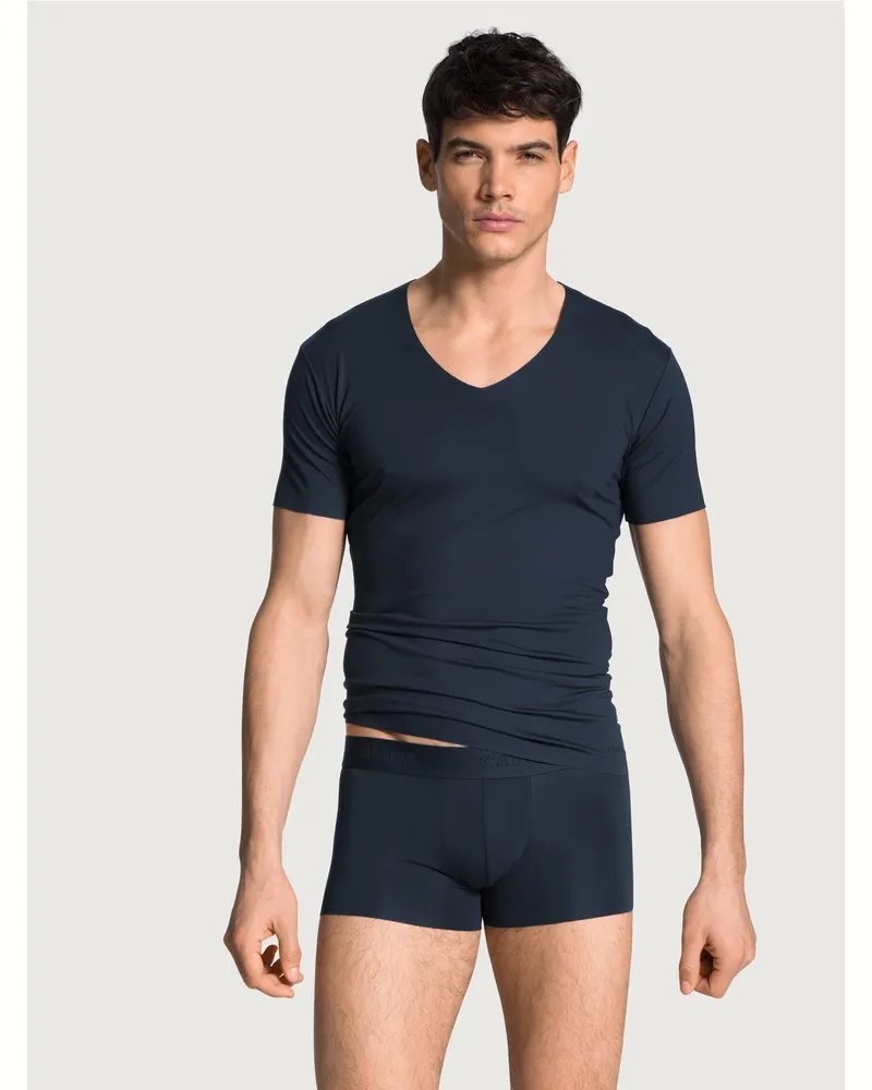 Calida Unterhemd mit V-Ausschnitt in Marine