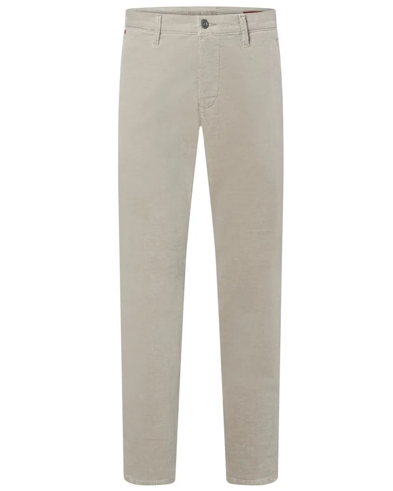MAC Jeans Driver Chino aus weichem Feincord, Regular Fit in Beige