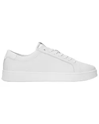 Calvin Klein Low Top Sneaker aus Glattleder Weiß