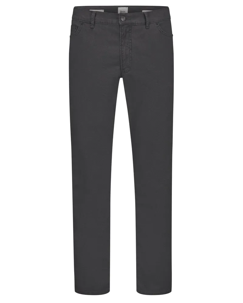 Brax 5-Pocket Hose Chuck im Wool-Look, Modern Fit in Anthrazit