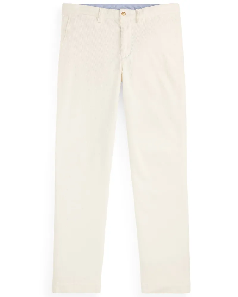 Ralph Lauren Cordhose mit Stretchanteil, Straight Fit in Offwhite