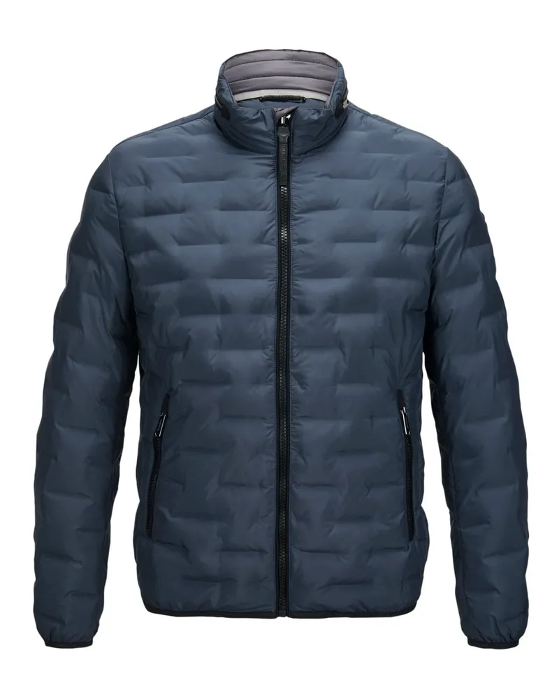 Milestone Steppjacke mit Sorona®-Isolation und Label-Aufnäher in Marine