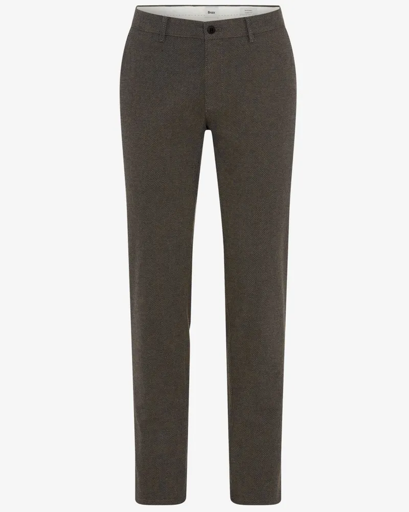 Brax WOO.LOOK Chino Fabio, Modern Fit in Dunkelbraun
