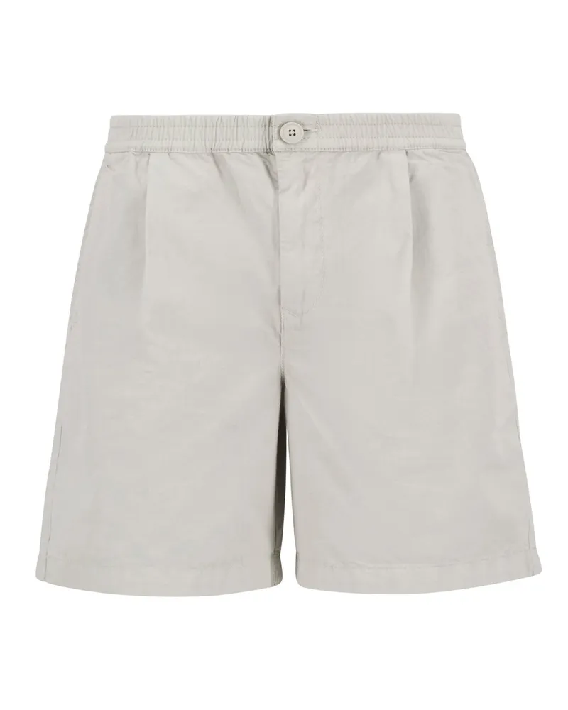Barbour Strukturierte Shorts mit elastischem Bund, Relaxed Fit in Beige
