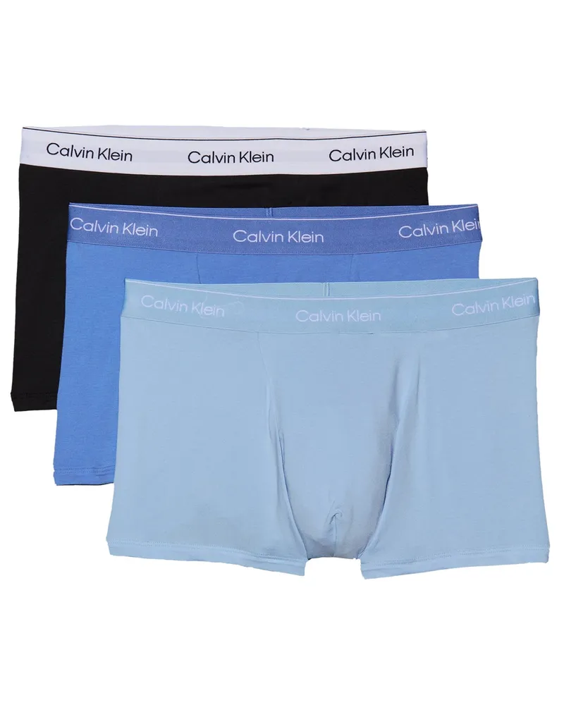 Calvin Klein 3er Pack Boxershorts mit Stretchanteil in Hellblau