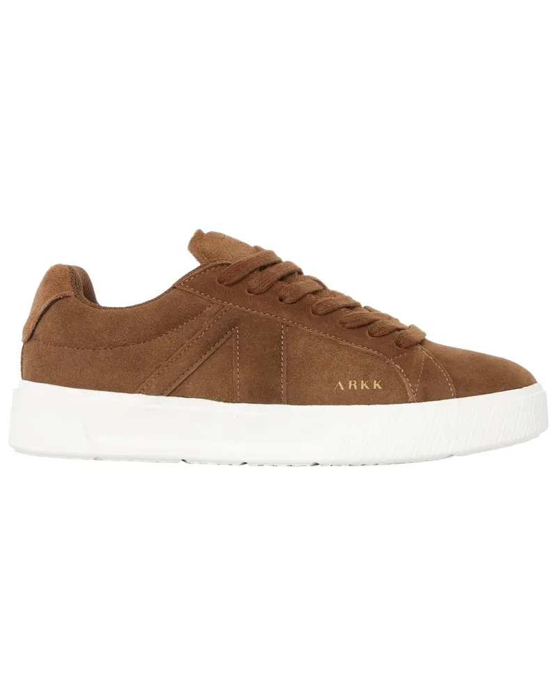 ARKK Copenhagen Allrounder Sneaker Essence aus Wildleder in Braun