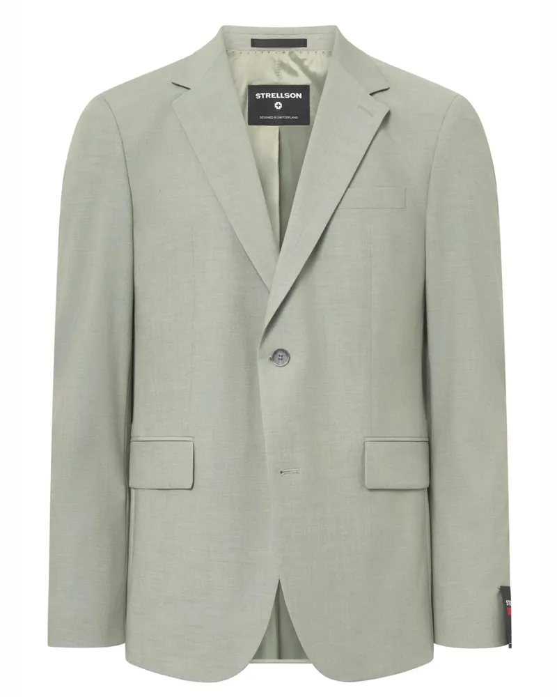 Strellson Jersey-Anzugsakko mit Stretchanteil, Slim Fit in Schilf