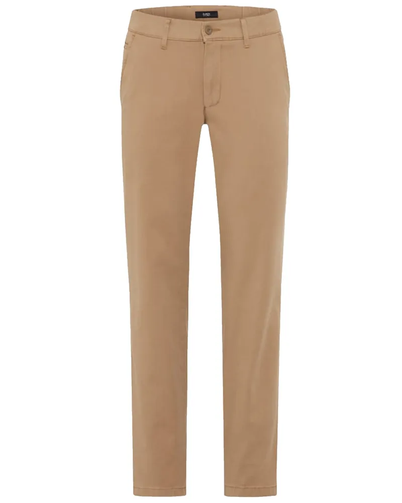 Eurex by Brax Chino Thilo mit Lyocell und Stretch, Regular Fit in Sand