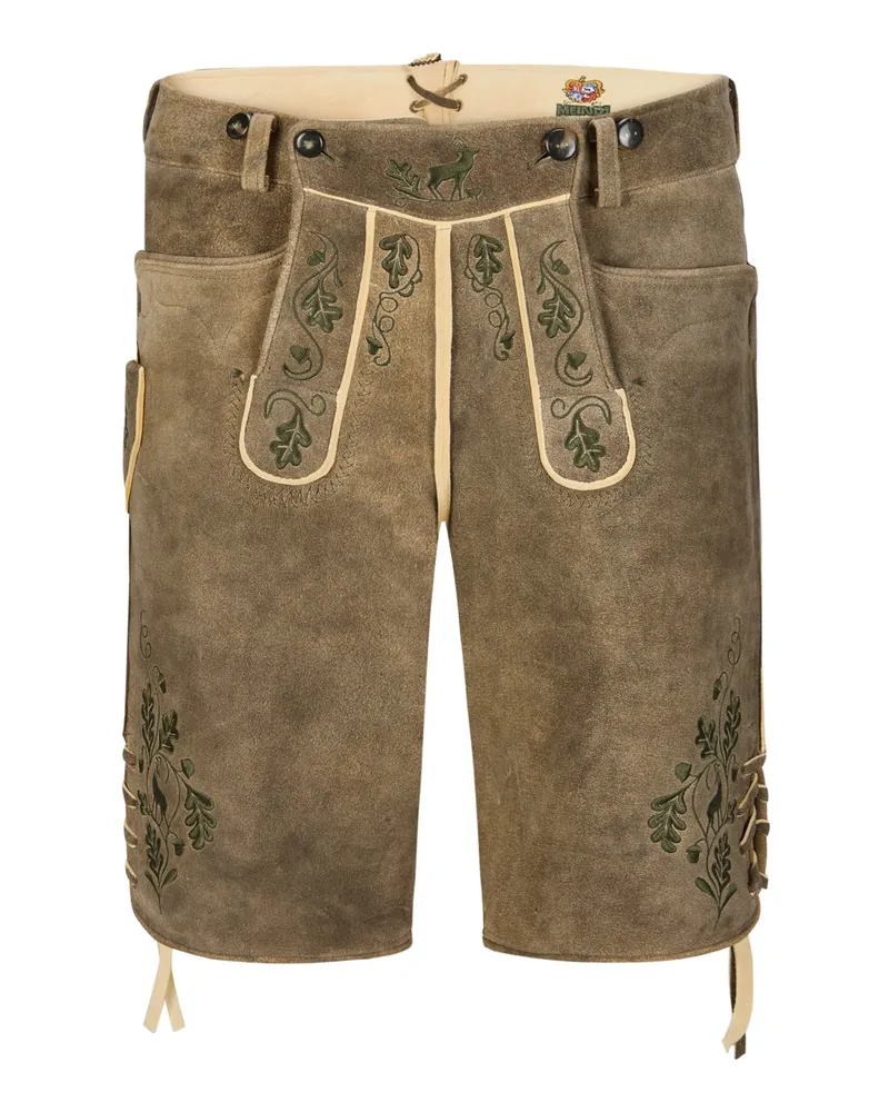 Meindl Hirschlederhose Herzog Max HIRMER-Edition Braun